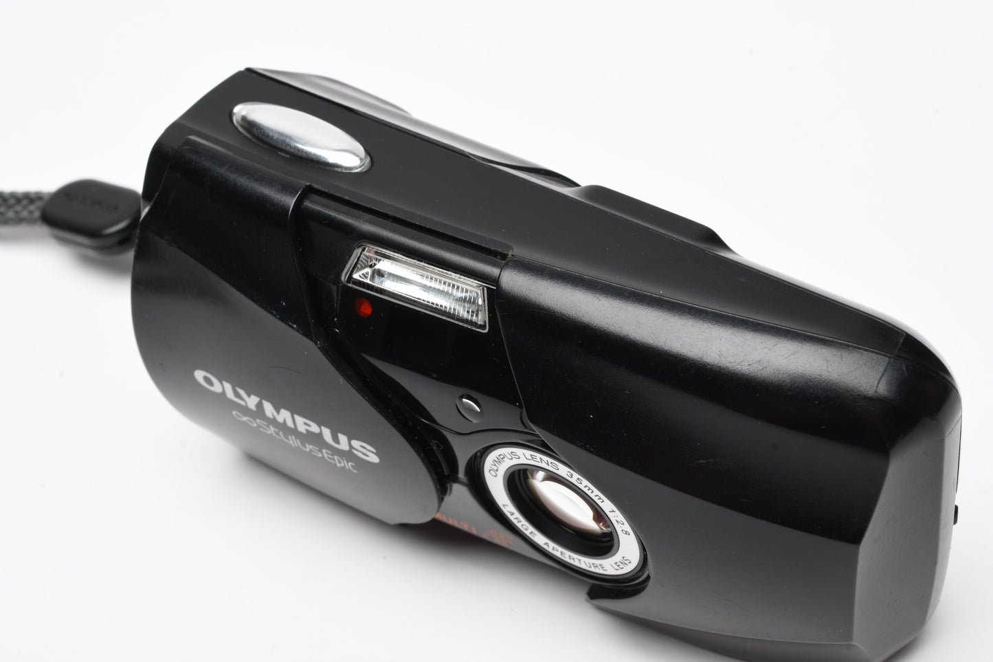 Olympus Stylus Epic Mju II QD (Black) w/Strap, Clean, Tested, Great!