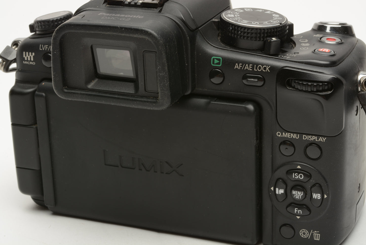 Panasonic Lumix G2 HD Digital Camera body, 2 batts+charger+strap+manual, Nice!