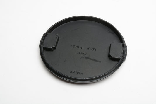 Contax K-71 72mm Front Lens Cap, Genuine, Clean