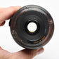 Canon EF 20-35mm f3.5-4.5 USM  compact zoom lens, caps, Mint-