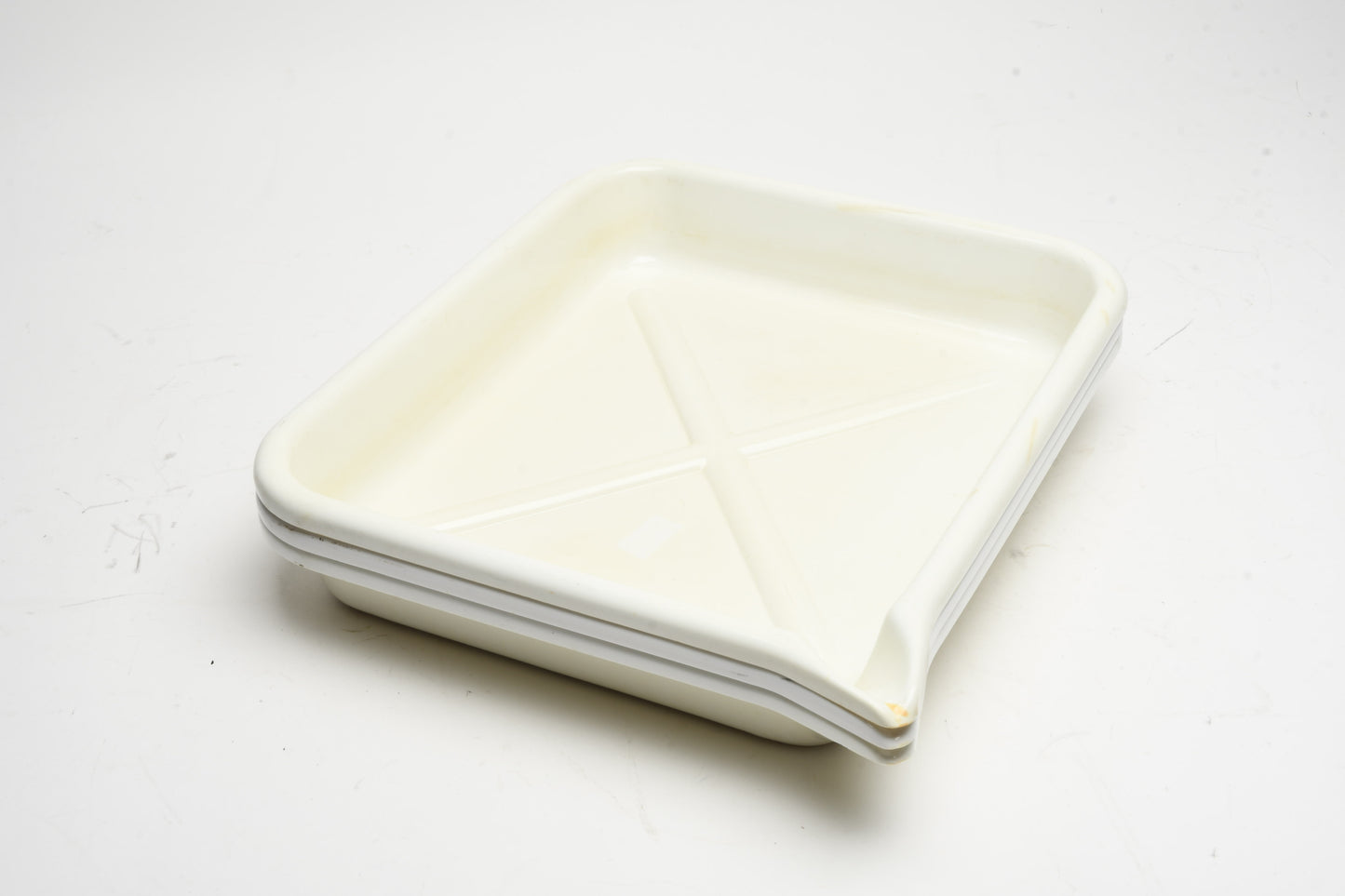 3X 8x10" darkroom printing trays (11x13" exterior) Clean