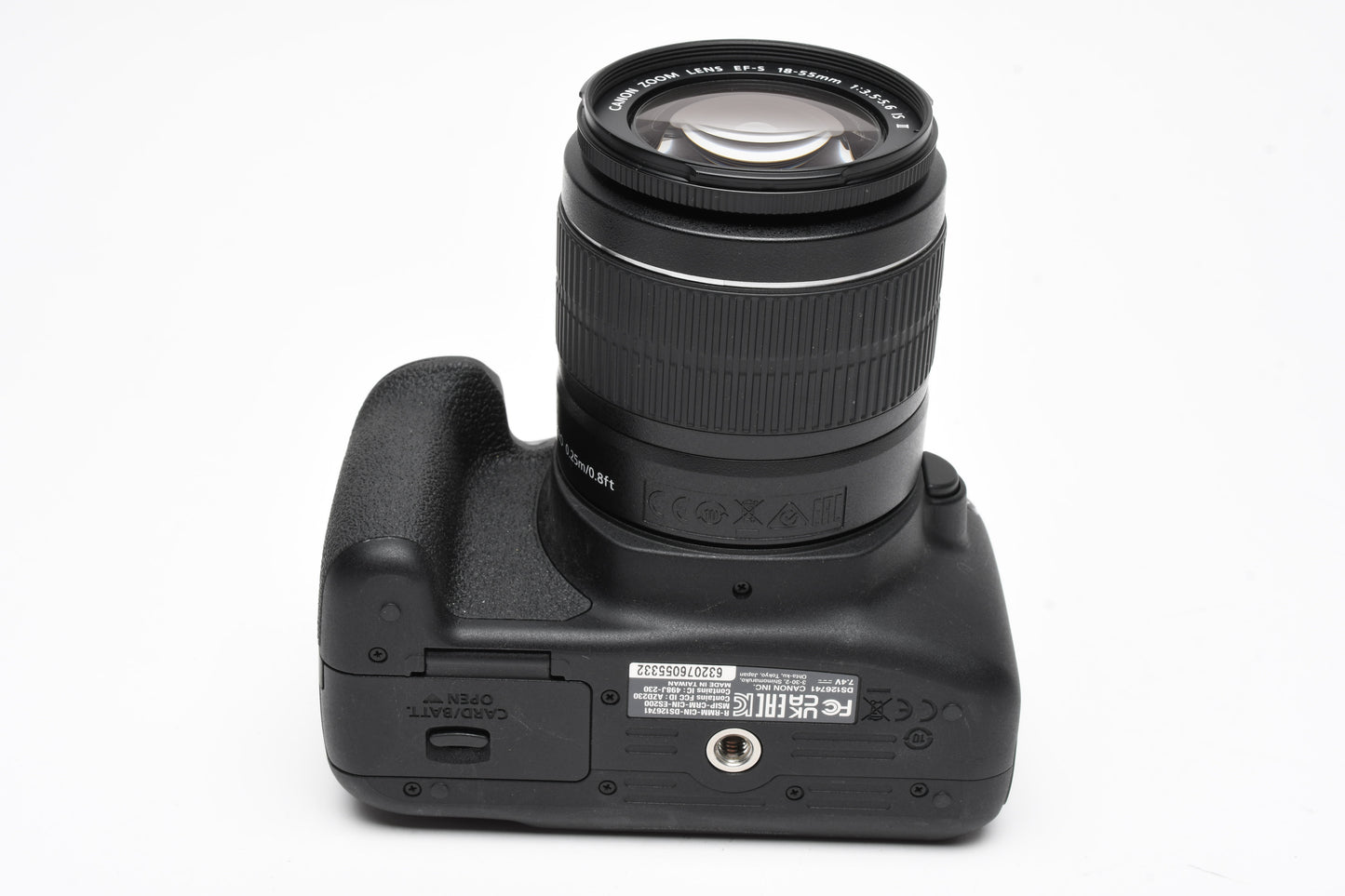 Canon Rebel T7 DSLR w/18-55mm f3.5-5.6 IS II Only 32 Acts!! Mint-