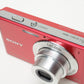 Sony DSC-W330 Burgundy 14.1MP digital Point&Shoot camera, boxed, Very clean + case