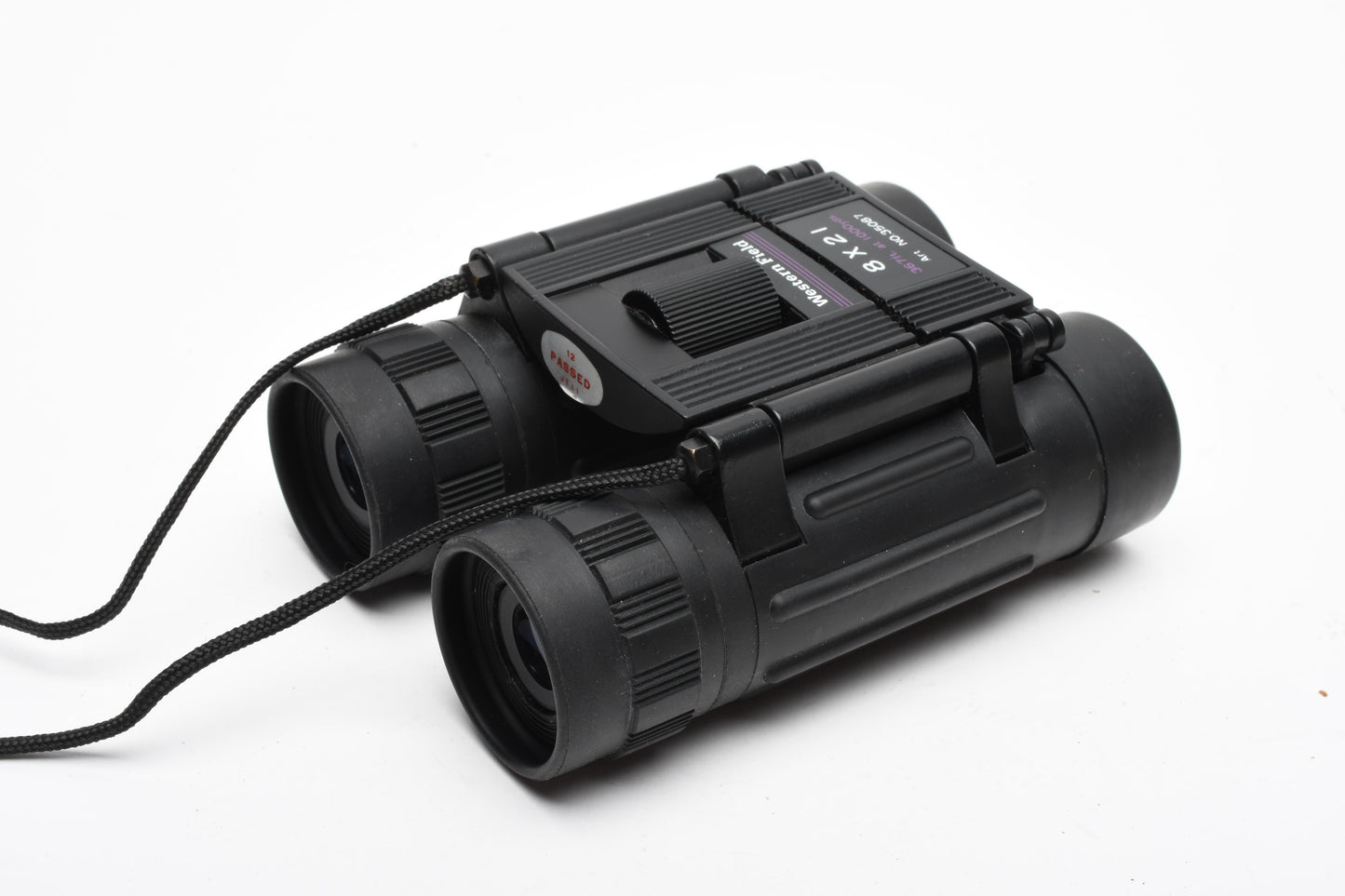 Western Field 8x21 Binoculars 367 Ft at 1000 Yards +Case, Good!