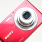 Sony DSC-W330 Burgundy 14.1MP digital Point&Shoot camera, boxed, Very clean + case