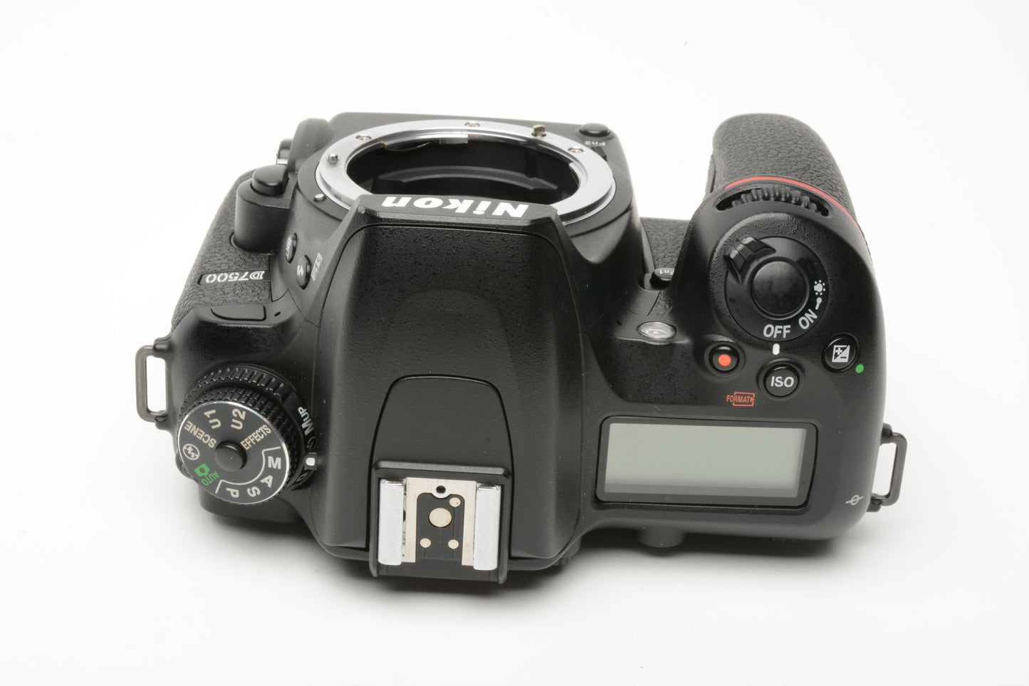 Nikon D7500 DSLR Body w/Batt, charger, tested, great! 57K Acts, Clean!