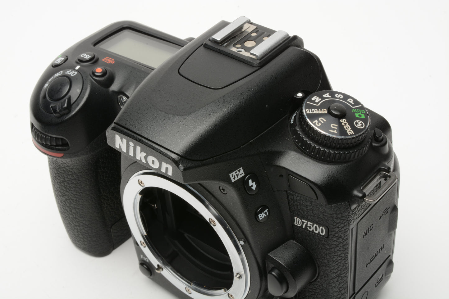 Nikon D7500 DSLR Body w/Batt, charger, tested, great! 57K Acts, Clean!