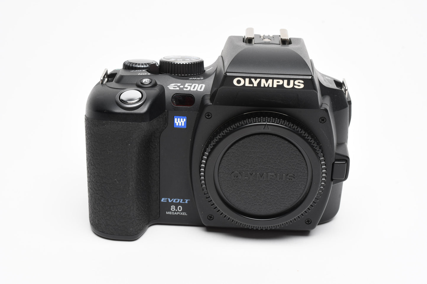 Olympus E-500 8MP Digital camera body, Batt+charger, Tested