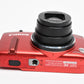 Canon PowerShot SX280 HS 12.1MP Digital Point&Shoot Camera (Red), Clean!