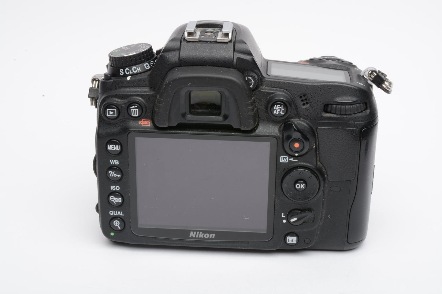 Nikon D7000 16.2MP DSLR, batt, charger, strap, only 31,755 Acts! Nice!