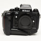 Nikon F4s 35mm SLR body, Mint-, Very clean, tested, GREAT