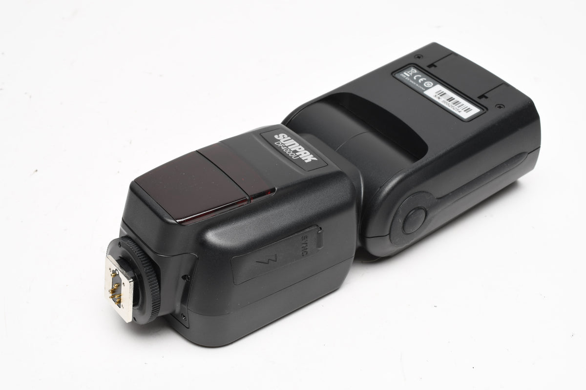 Sunpak DF4000U Flash For Canon, Nikon, Sony DSLRs, Tested