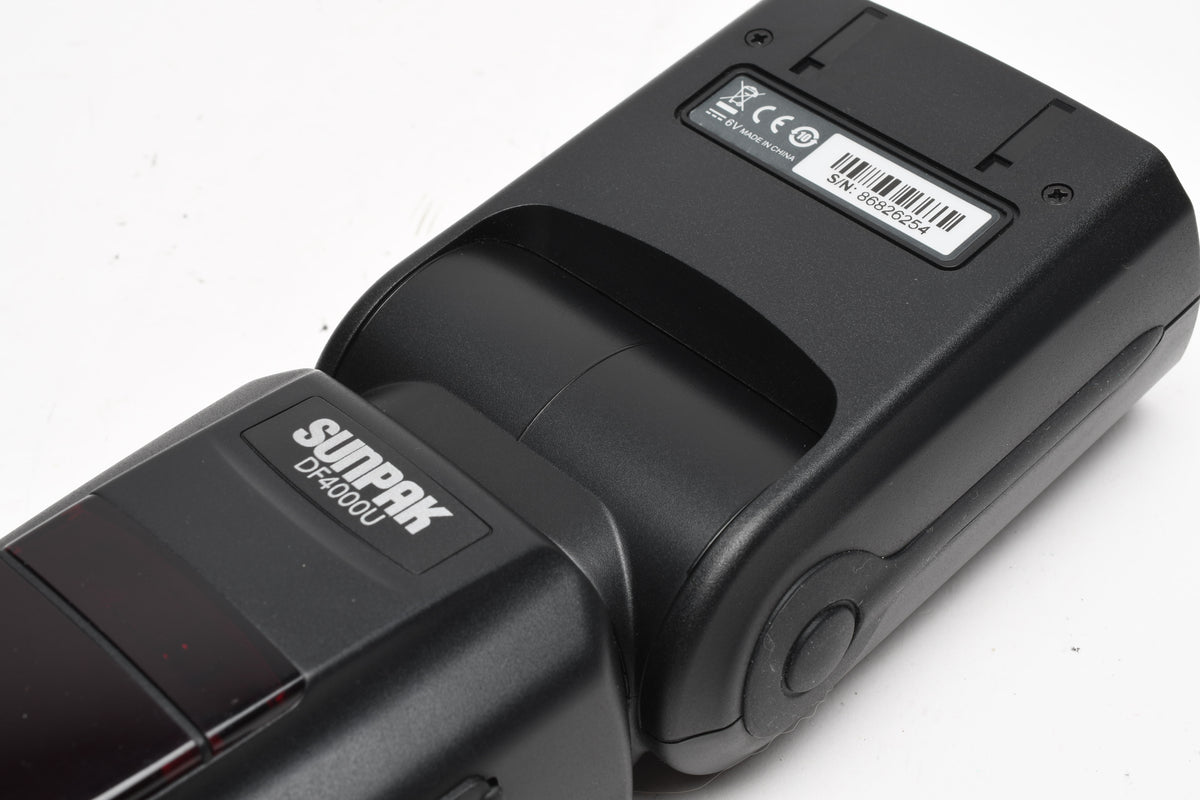 Sunpak DF4000U Flash For Canon, Nikon, Sony DSLRs, Tested