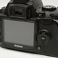 Nikon D40 DSLR body, batt+charger, ONLY 1165 Acts!! Great