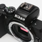 Nikon Z50 Mirrorless Body, batt+charger+strap Only 757 Acts!  Mint-