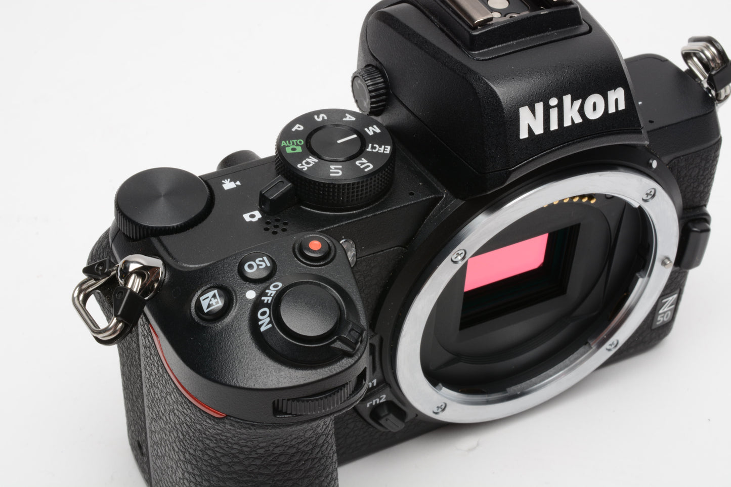 Nikon Z50 Mirrorless Body, batt+charger+strap Only 757 Acts!  Mint-