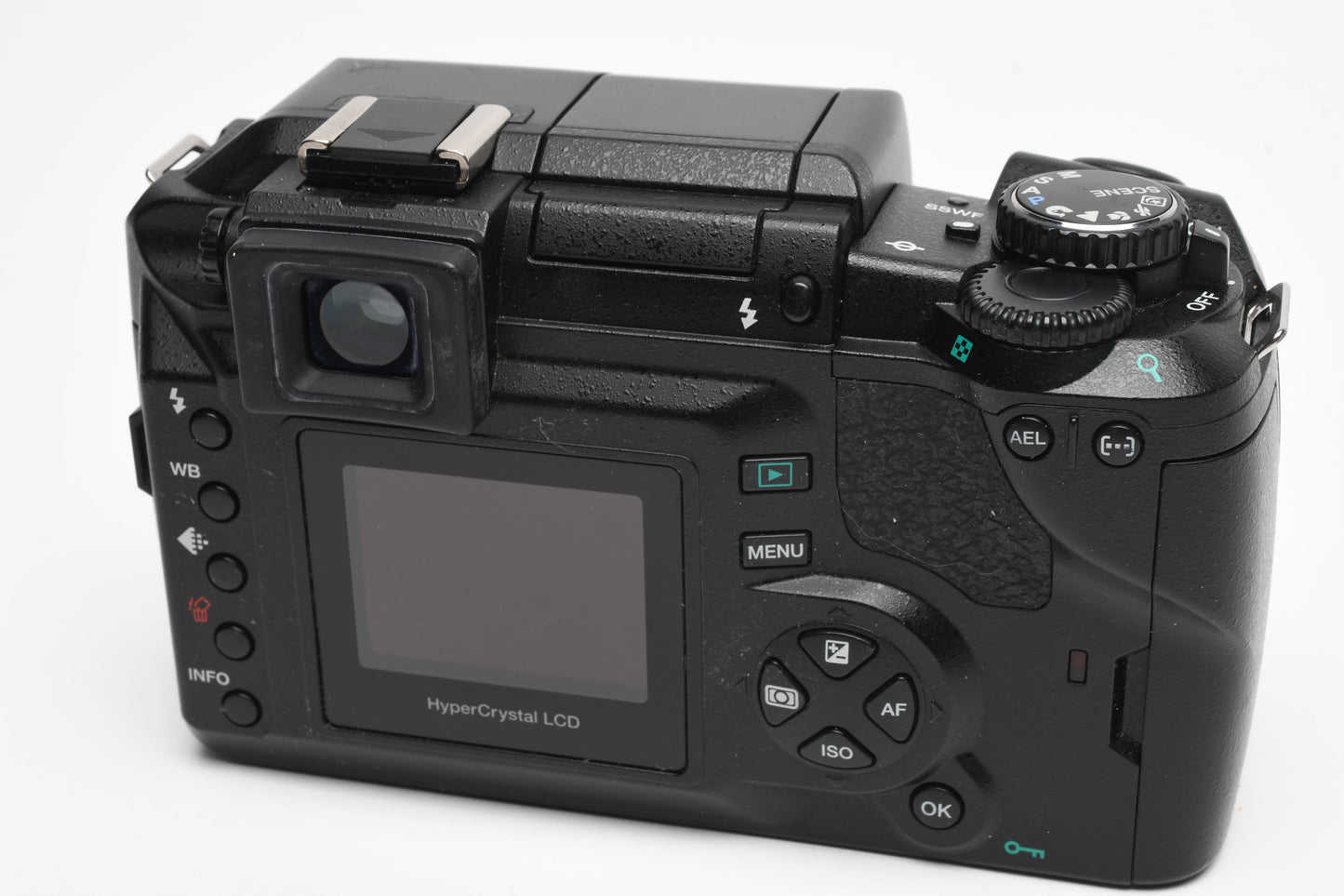 Olympus E-300 8MP Digital camera body, Batt+charger, Tested