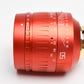 TT Artisan M50 f0.95 Red lens Leica M-Mount - New -Never used - Boxed