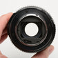 Minolta MD Macro Rokkor-X 100mm f3.5 lens, caps, hood, clean and sharp
