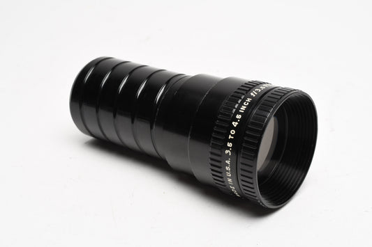 Bell & Howell 3.5 to 4.5 Inch F3.5 Filmovara Lumina II Projector Lens