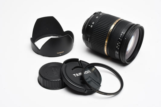 Tamron SP 28-75mm F2.8 Di XR LD SP Asph. IF for Nikon A09 Hood+UV Great!