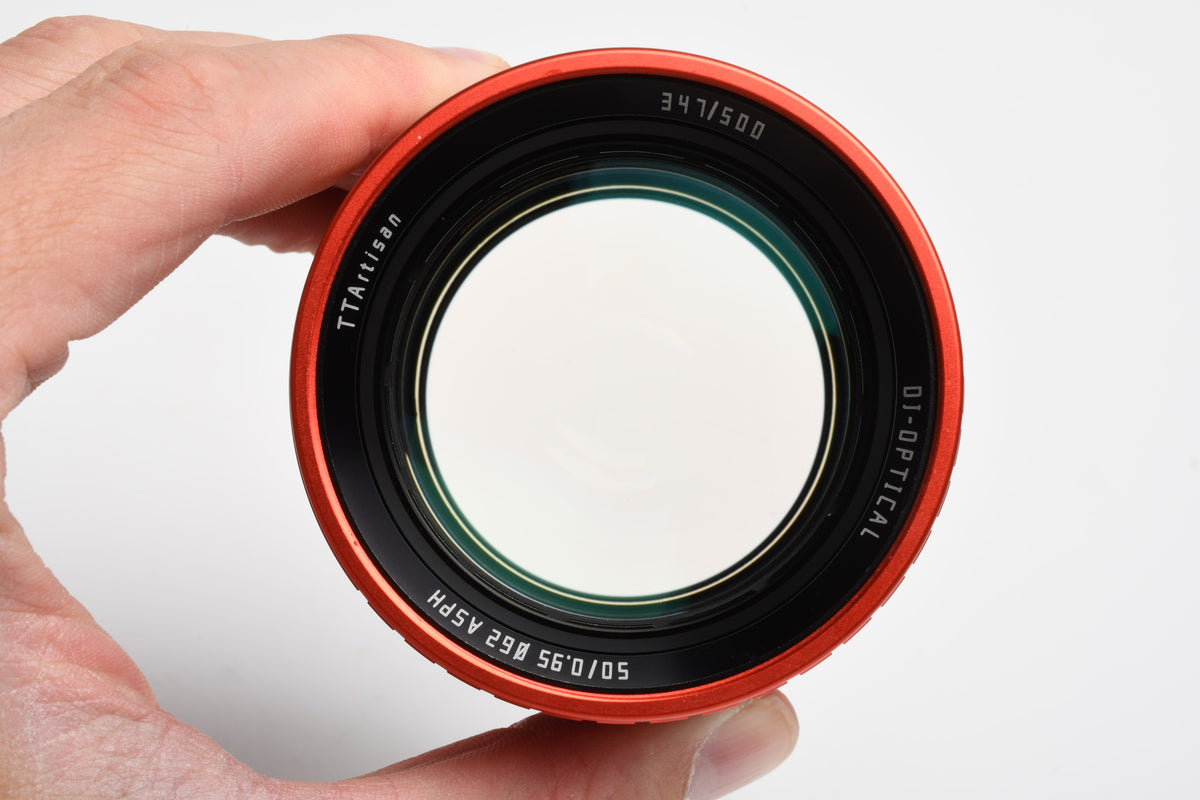 TT Artisan M50 f0.95 Red lens Leica M-Mount - New -Never used - Boxed
