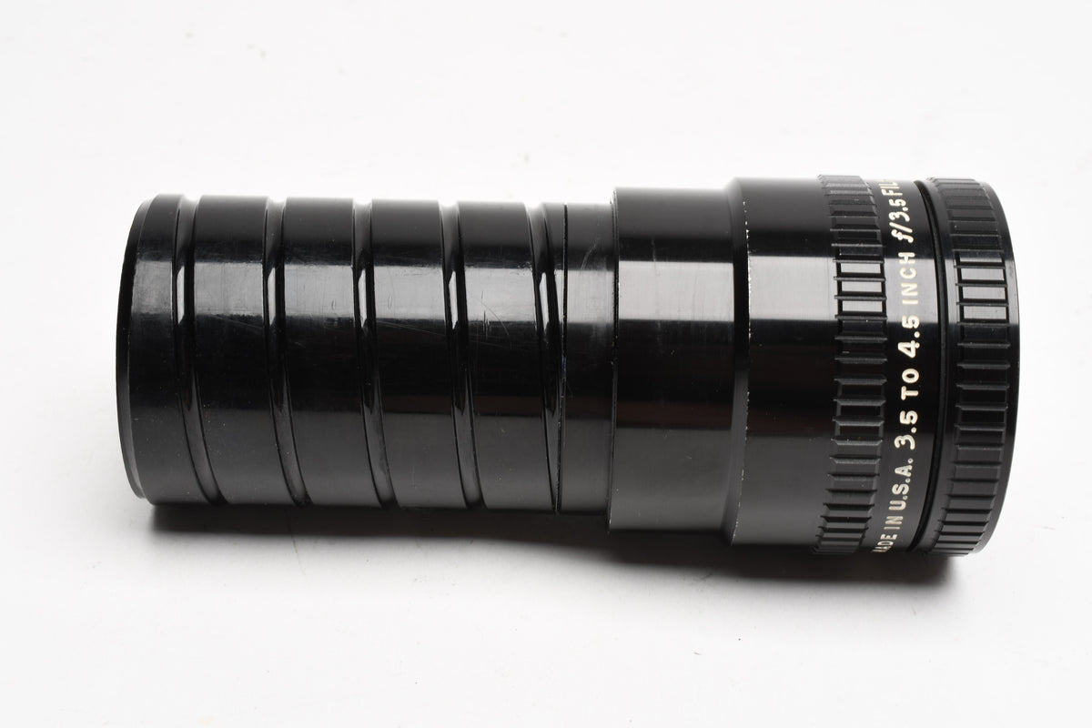 Bell & Howell 3.5 to 4.5 Inch F3.5 Filmovara Lumina II Projector Lens