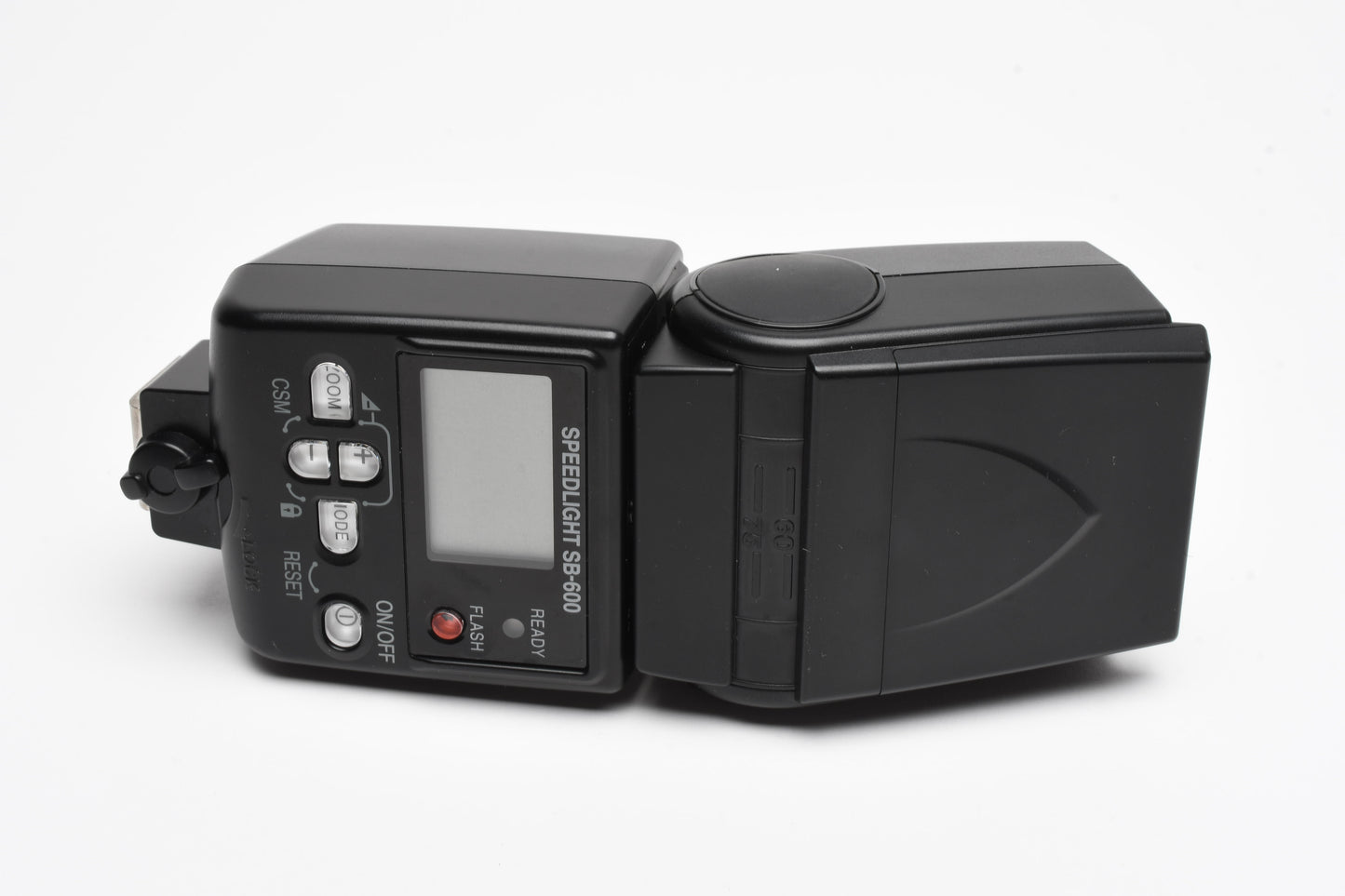 Nikon SB-600 shoe mount flash, case, stand, clean, fully tested