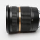 Tamron SP 10-24mm f3.5-4.5 Di II wide zoom for Canon EF, caps, nice