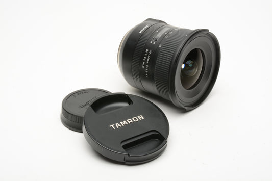 Tamron 10-24mm f3.5-4.5 Di II VC HLD wide zoom Nikon AF, Caps, USA