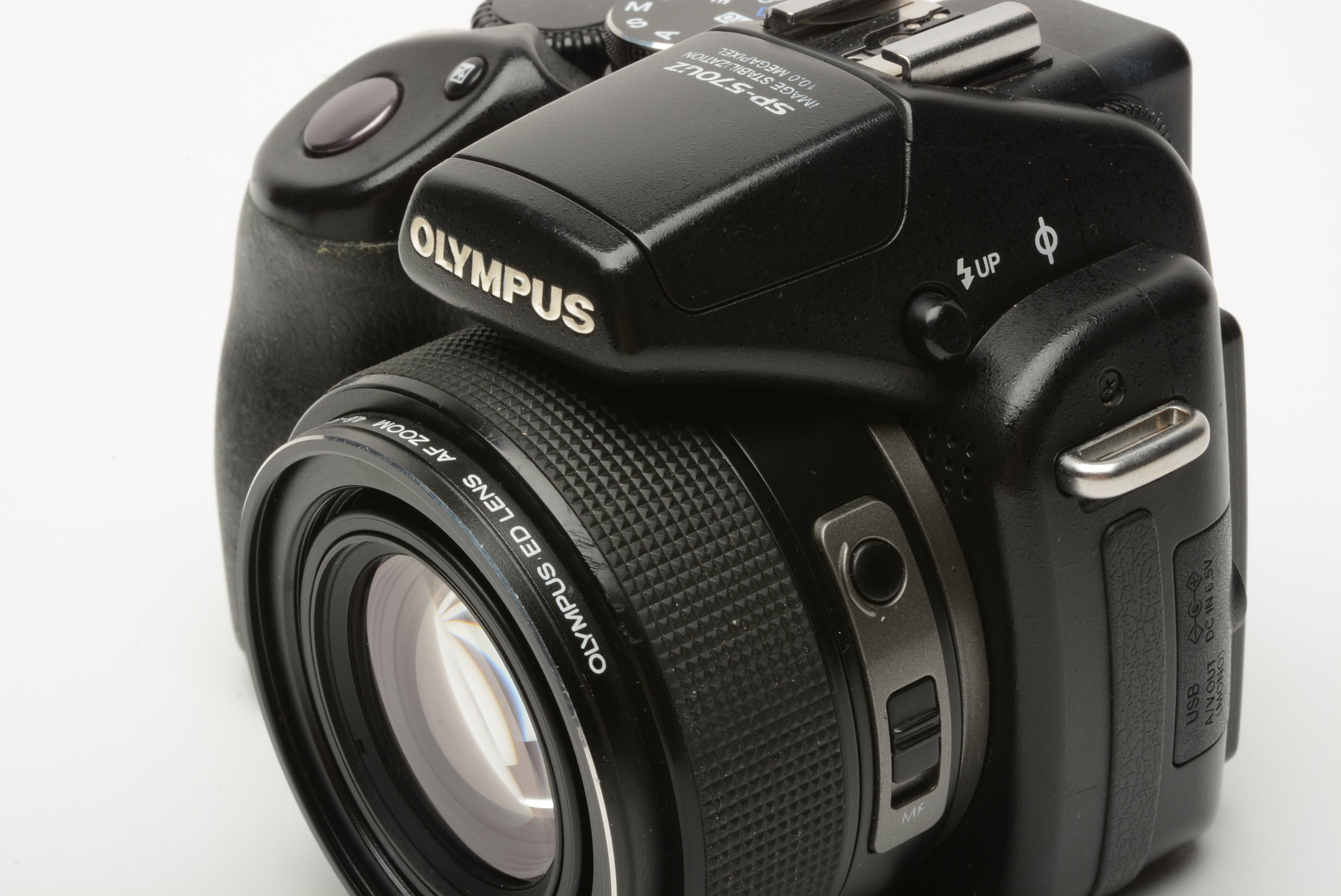 Olympus SP570UZ Digital Point&Shoot, Lowepro case, strap, cap, and 