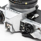 Pentax ME Super 35mm SLR w/50mm f2, Strap, Good seals, Tested, Clean