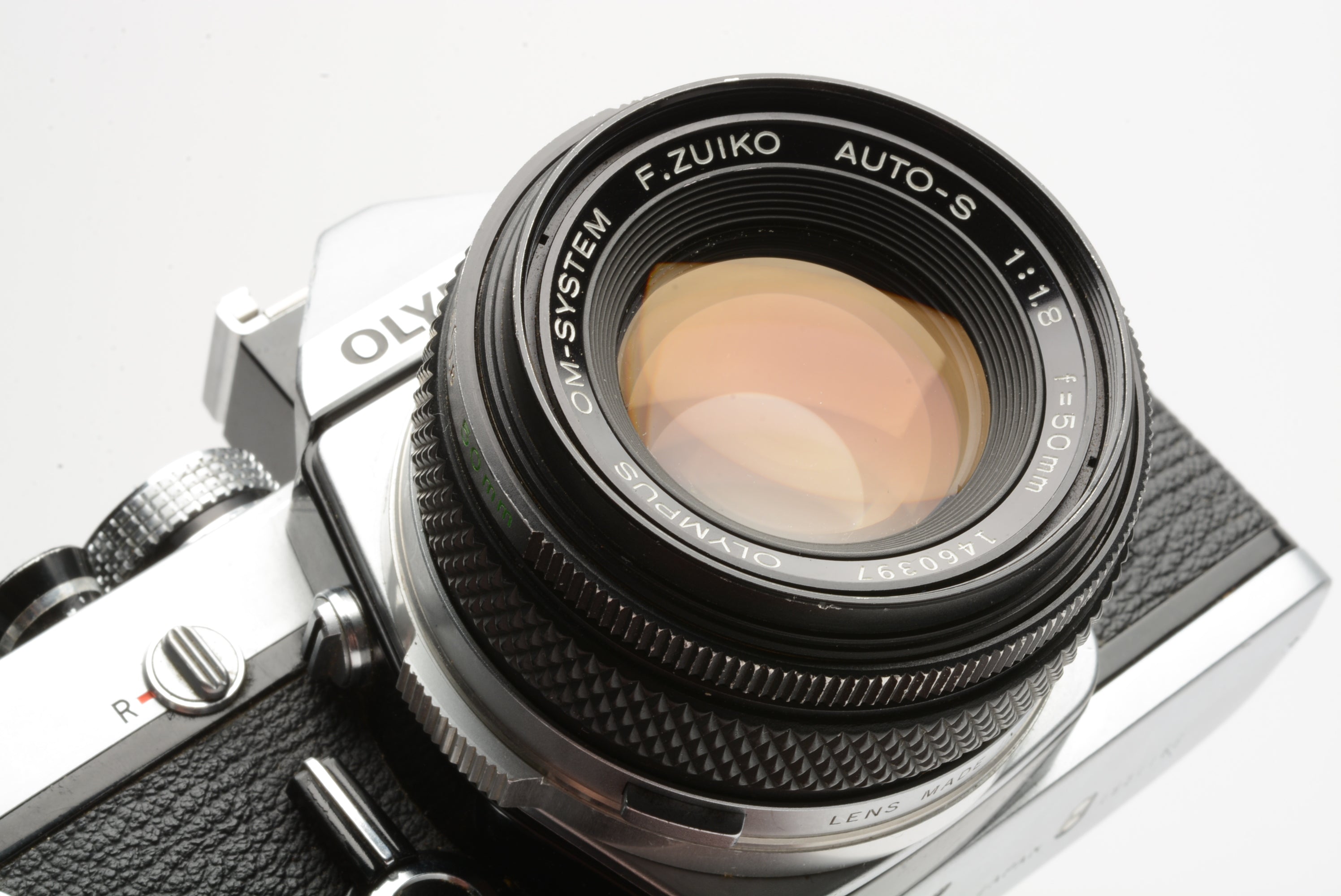 完動◉オリンパスOM-1 F.ZUIKO AUTO-S 50mm f1.8 - フィルムカメラ