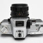 Ricoh TLS 35mm SLR w/Rikenon 50mm f1.7 lens, New seals, Cool!