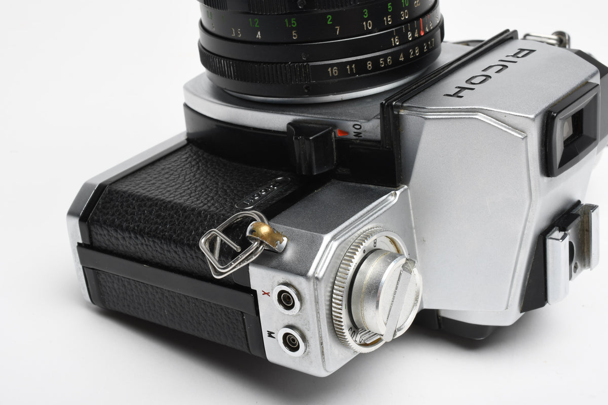 Ricoh TLS 35mm SLR w/Rikenon 50mm f1.7 lens, New seals, Cool!