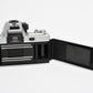 Ricoh TLS 35mm SLR w/Rikenon 50mm f1.7 lens, New seals, Cool!