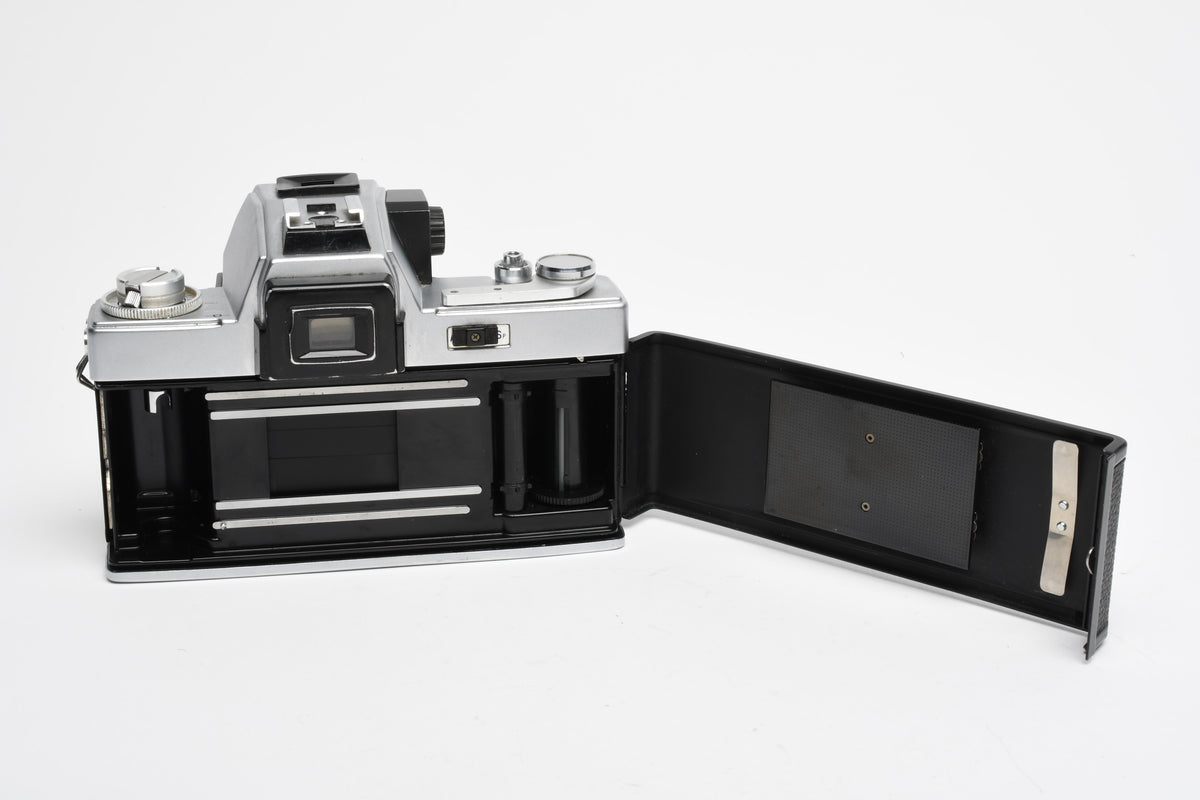 Ricoh TLS 35mm SLR w/Rikenon 50mm f1.7 lens, New seals, Cool!