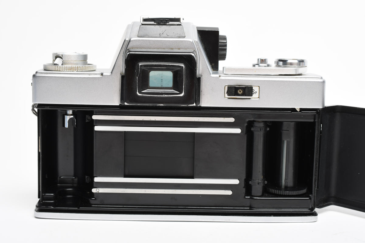 Ricoh TLS 35mm SLR w/Rikenon 50mm f1.7 lens, New seals, Cool!
