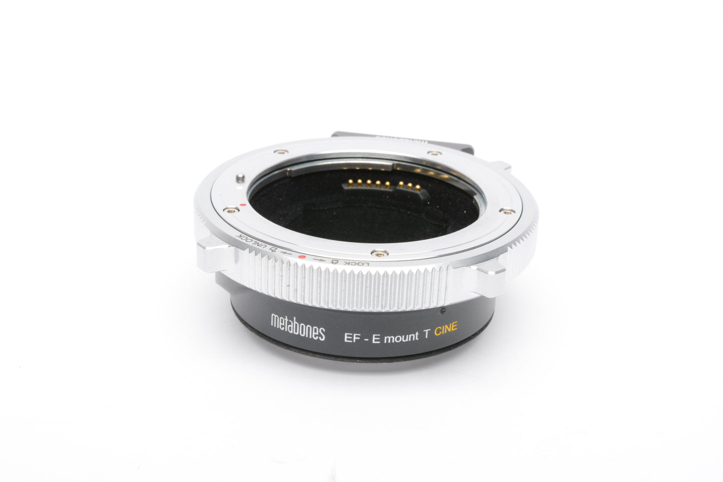 Metabones EF to E mount T Cine Adapter 5th Gen. w/Caps, Very clean