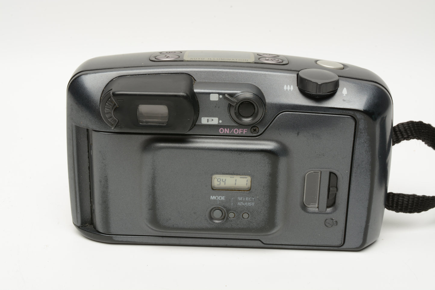 Pentax IQZoom 140 QD 35mm Point&Shoot Camera w/38-140mm zoom, tested, +manual