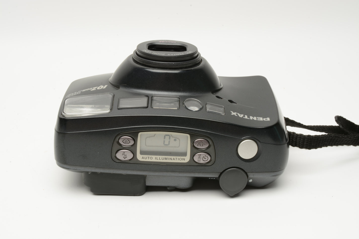 Pentax IQZoom 140 QD 35mm Point&Shoot Camera w/38-140mm zoom, tested, +manual