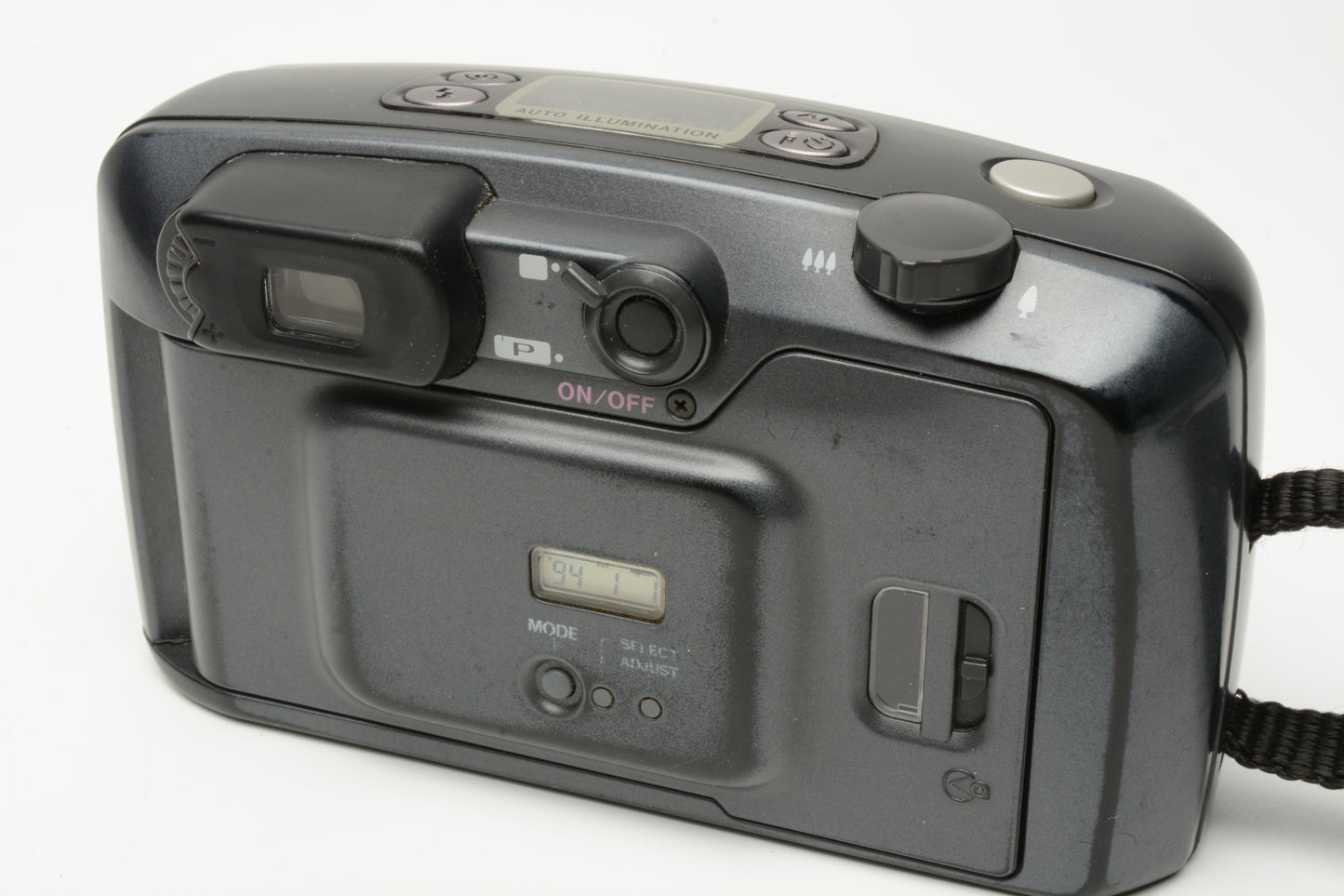 Pentax IQZoom 140 QD 35mm Point&Shoot Camera w/38-140mm zoom, tested, +manual