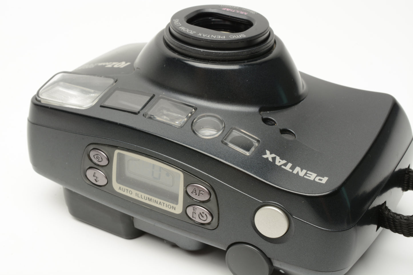 Pentax IQZoom 140 QD 35mm Point&Shoot Camera w/38-140mm zoom, tested, +manual