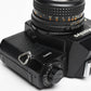 Mamiya ZE-2 35mm SLR w/50mm f1.7 lens, Case, New Seals, Great!