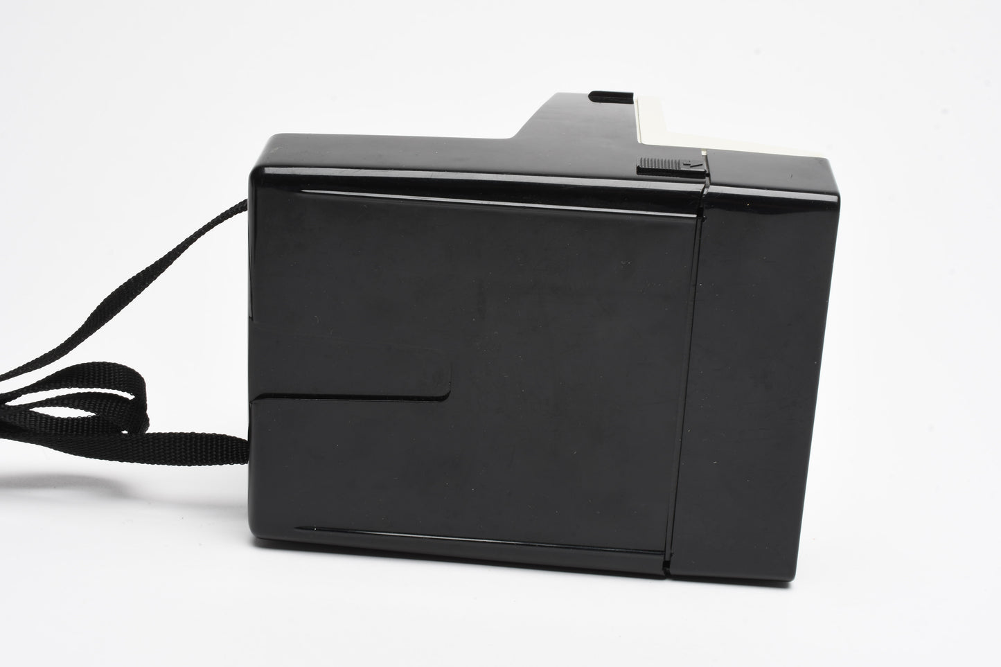 Polaroid One Step Land Instant camera w/rainbow stripe, Electronic Flash, Case