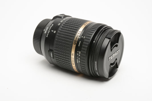 Tamron AF 18-270mm f3.5-6.3 Di II VC B008 Nikon AF Mount, Caps, UV, Great!
