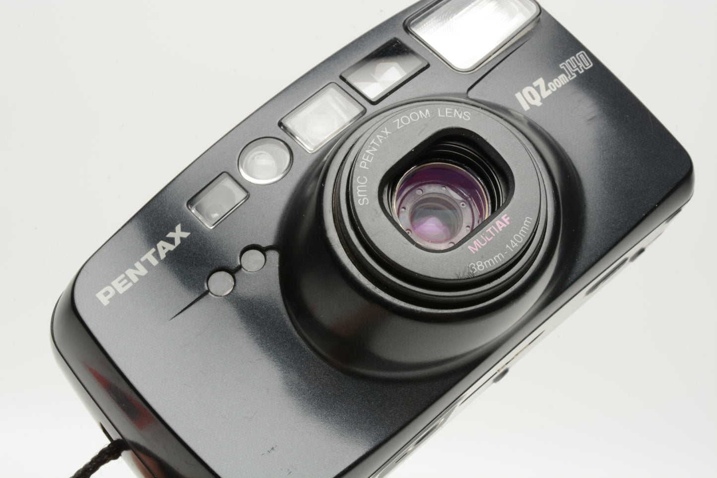 Pentax IQZoom 140 QD 35mm Point&Shoot Camera w/38-140mm zoom, tested, +manual