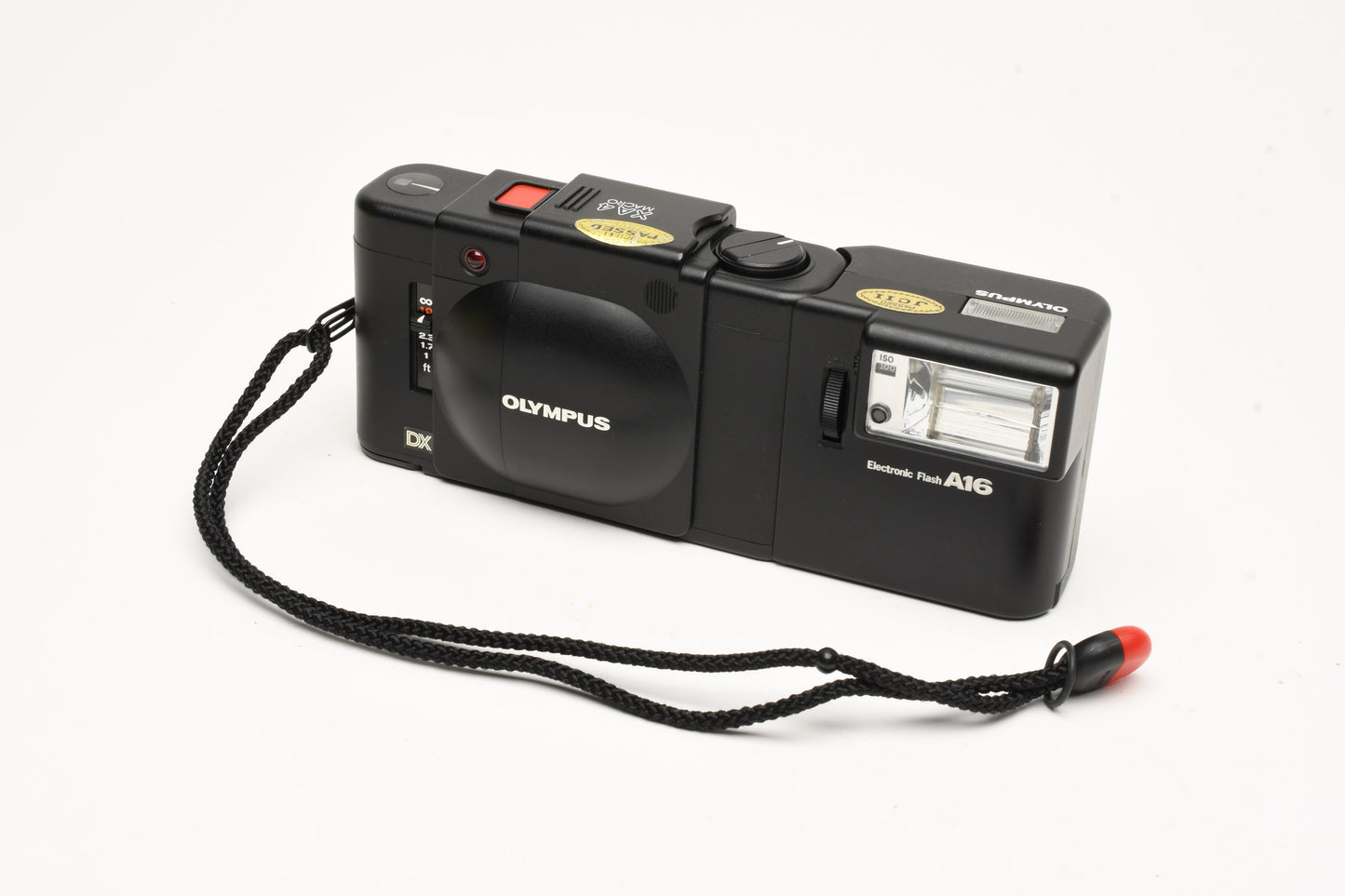 Olympus XA4 35mm Point & Shoot w/A16 Flash, Tested, Great