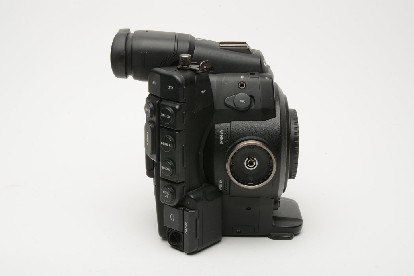 Canon EOS C300 Cinema Camcorder Body EF Mount Screen+Grip 1813 Hours, Tested