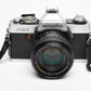 Minolta XG-1 35mm SLR w/ MD 50mm f1.7 Lens, Strap, New Seals, Good!